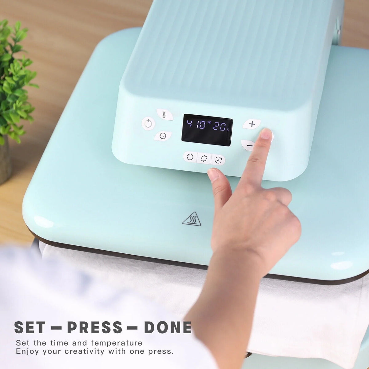 Blue Auto Heat Press Machine T594474