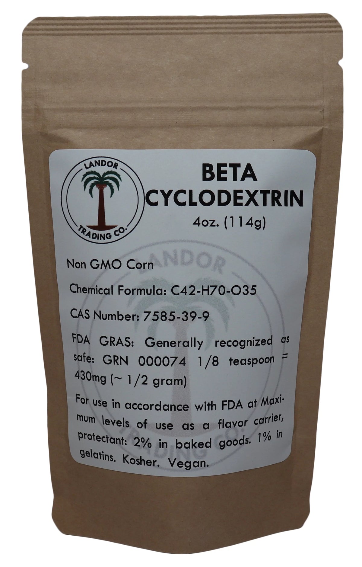 Food Grade Beta Cyclodextrin 4oz K663992