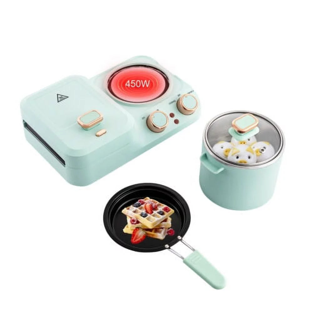 Electric Mini Toaster Breakfast Sandwich Maker C8724