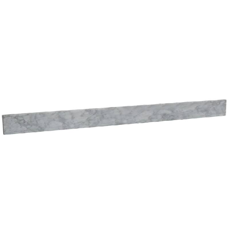 55x22 White Carrara Marble Backsplash R3822