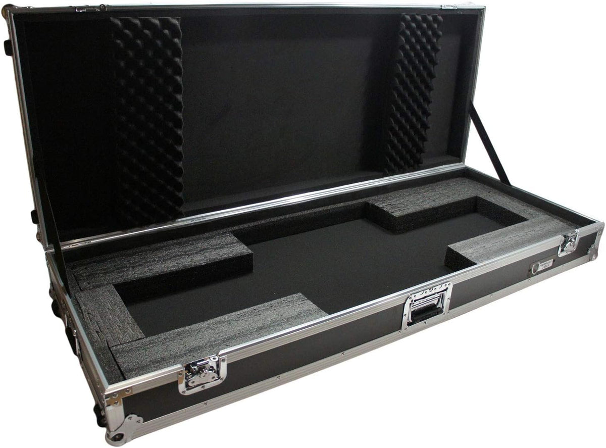 Rolling ATA Hard Case for 88 Note Keyboard F613204