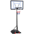 Adjustable Portable Basketball Hoop 7 to 9 Ft Y8275