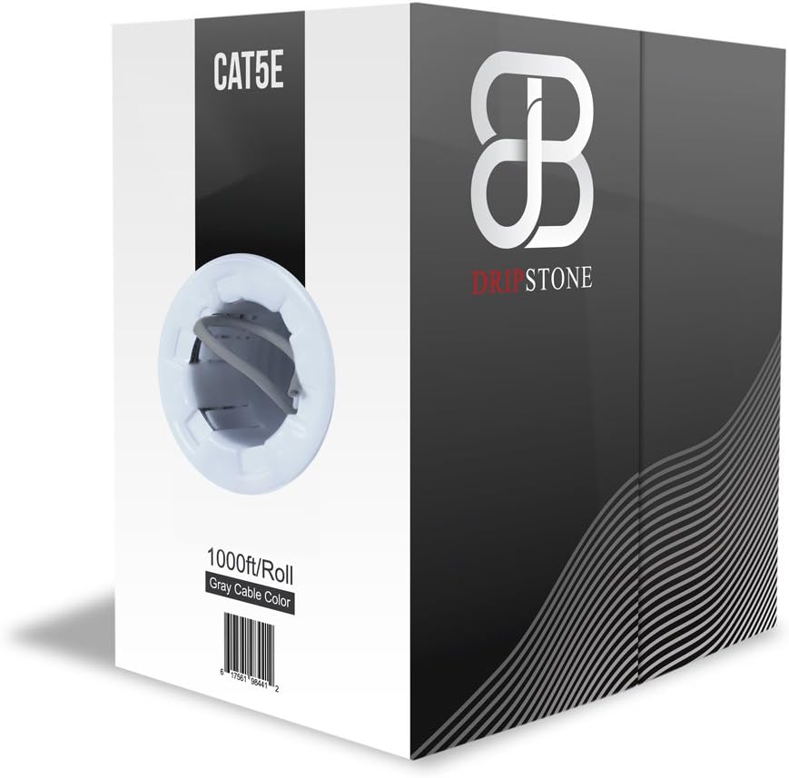 1000ft CAT5e 24AWG Ethernet Cable B4370