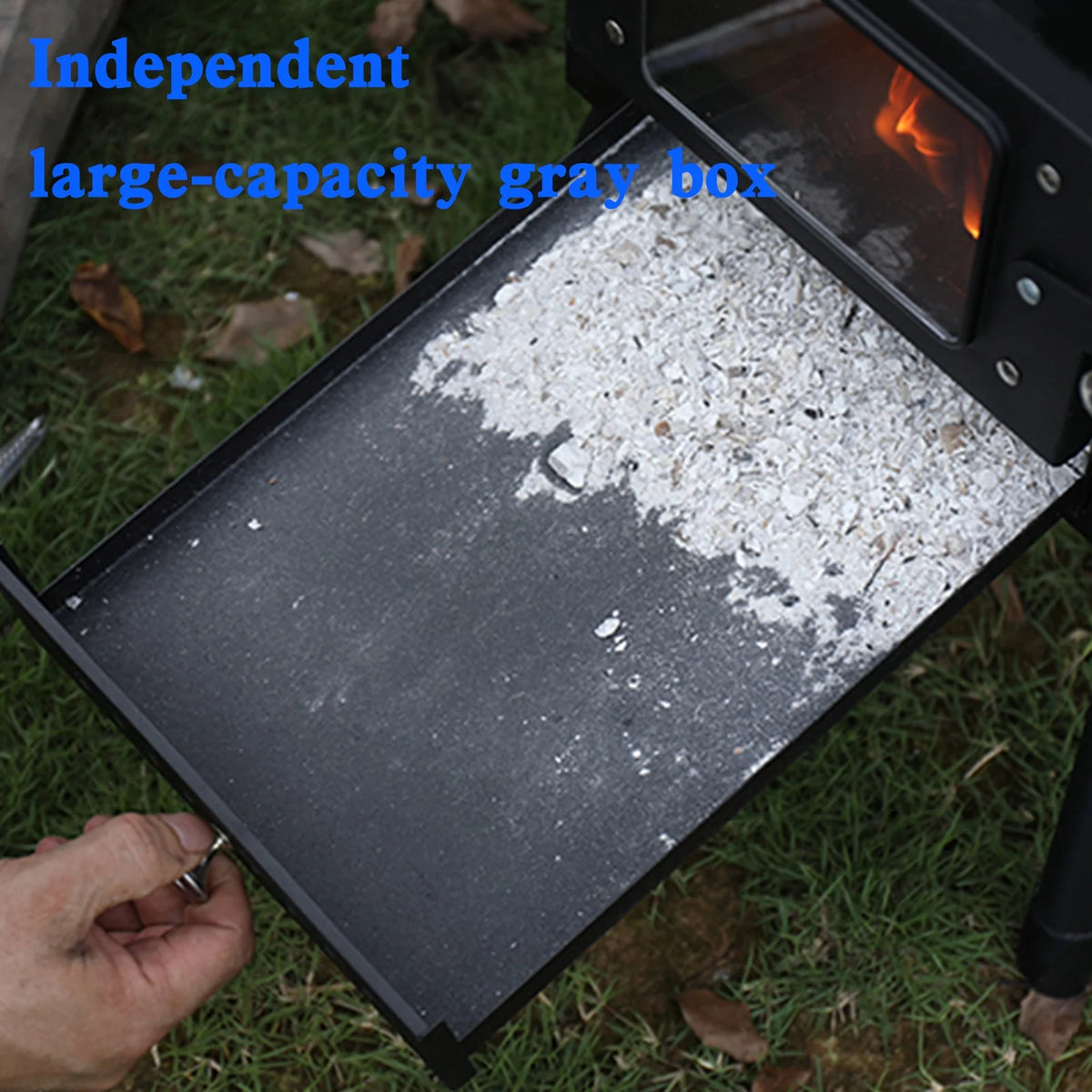 Outdoor Wood Burning Stove with Pipe V402