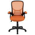 Orange Mesh Office Desk Chair O852