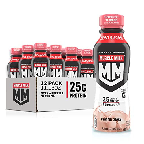 Vanilla Creme Protein Shake, 11.16 Fl Oz, 12 Pack, 25g Protein, Zero Sugar U91791