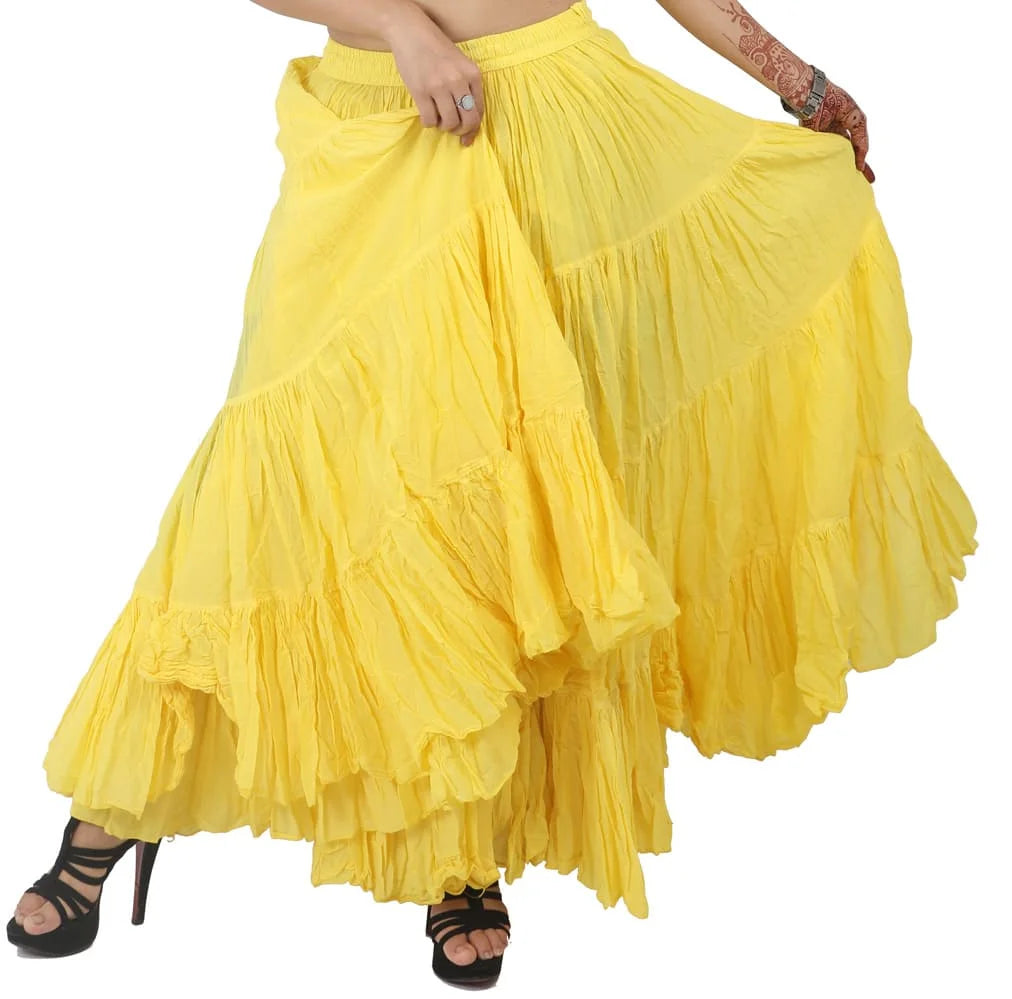Plus Size 40 Inches Long 25 Yard Skirt D3370