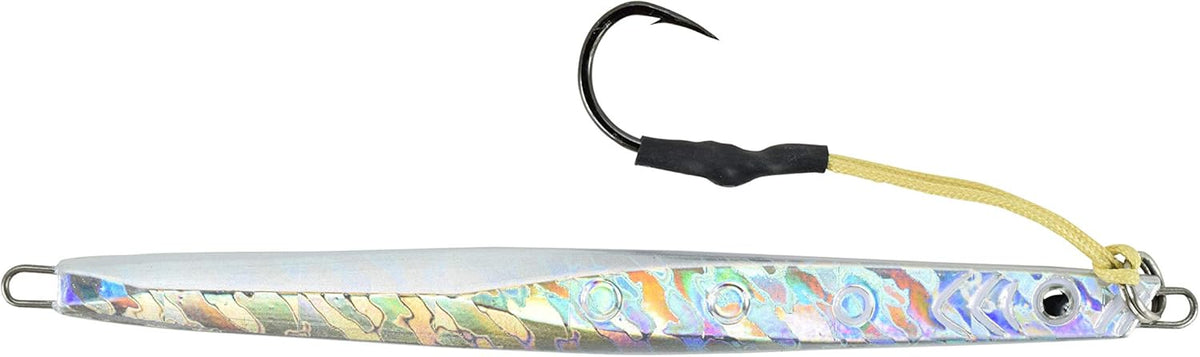 100g-300g Vertical Jig with Mustad Assist Hook O77539