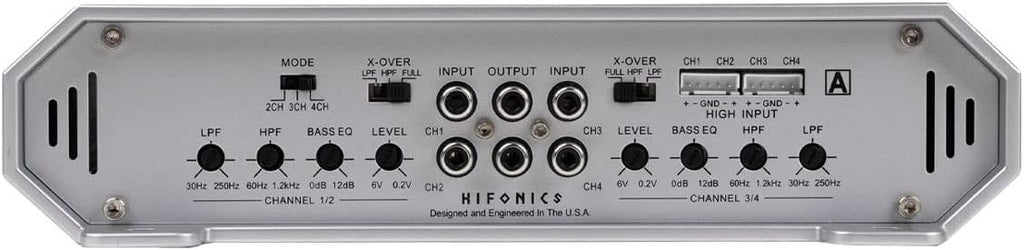 4-Channel 1000-Watt Car Audio Amplifier I87047