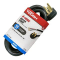 Black 6FT 10AWG 4 Prong Dryer Appliance Cord R888521