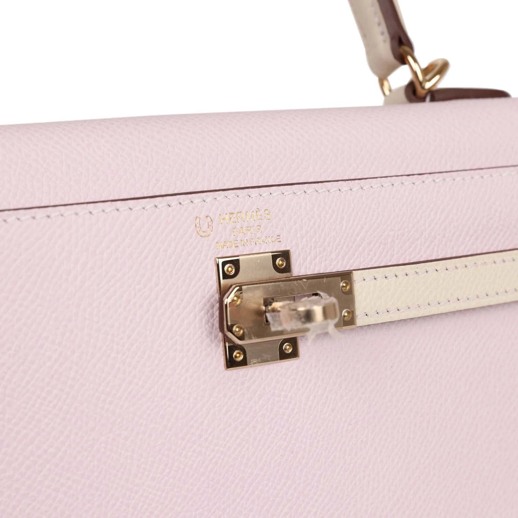 Mauve Pale and Craie Epsom 25 Kelly Sellier A989