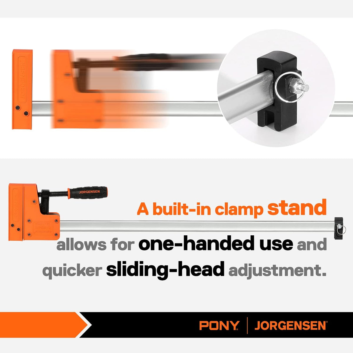 24-inch 90° Parallel Jaw Bar Clamp, 2-pack R527