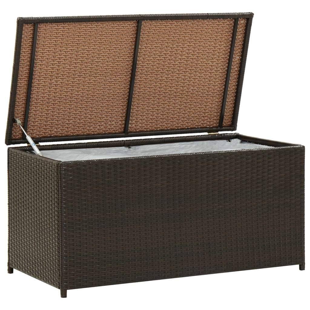 Poly Rattan Garden Storage Box N9144
