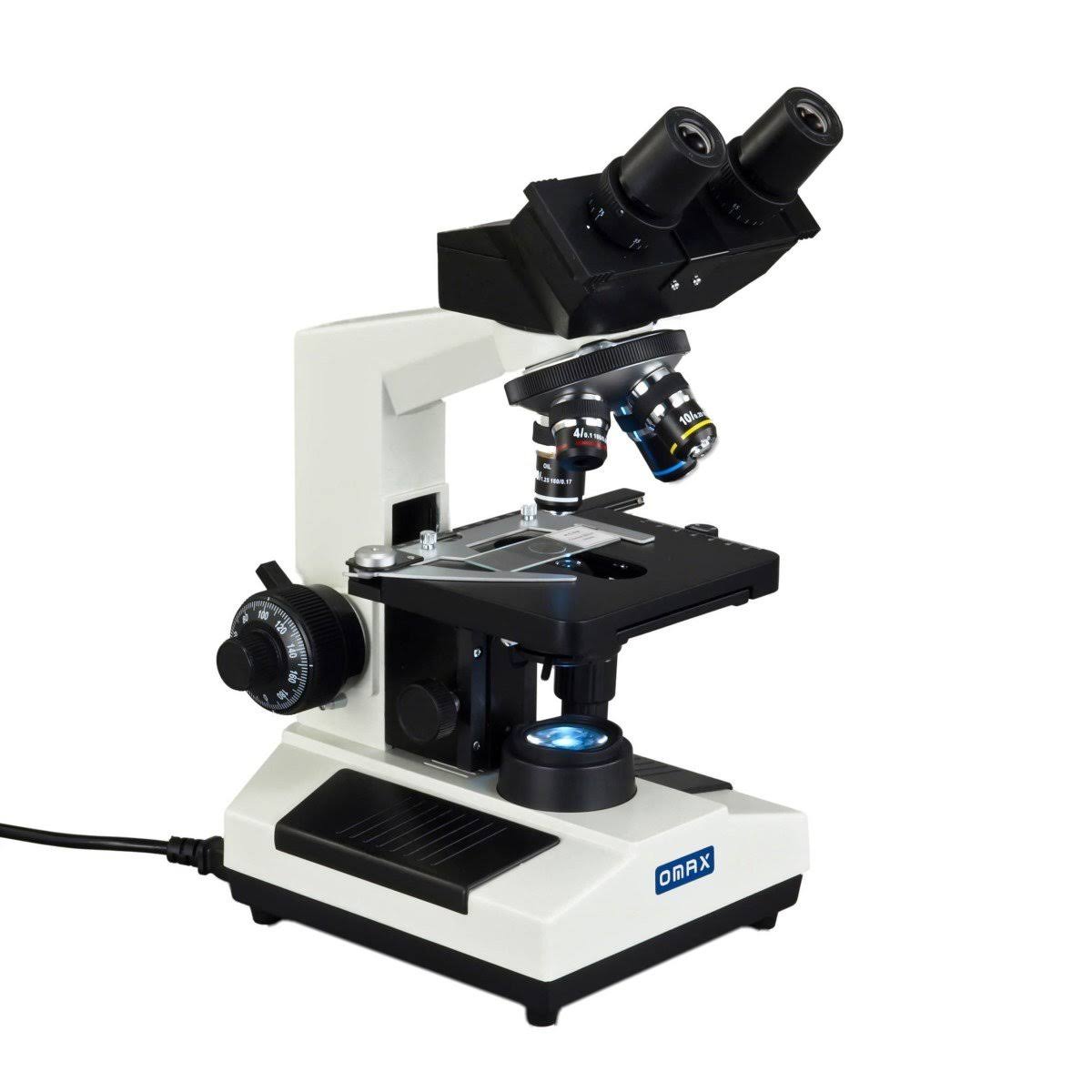 40X-1600X Compound Binocular Biological Microscope with LED Light F945915