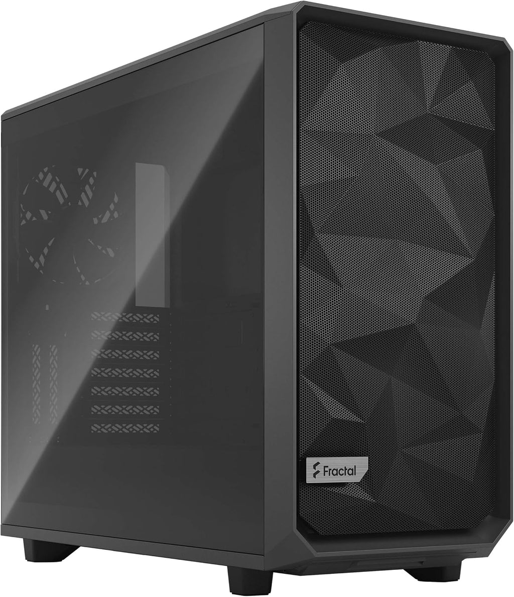 Black ATX Mid Tower Computer Case B2139
