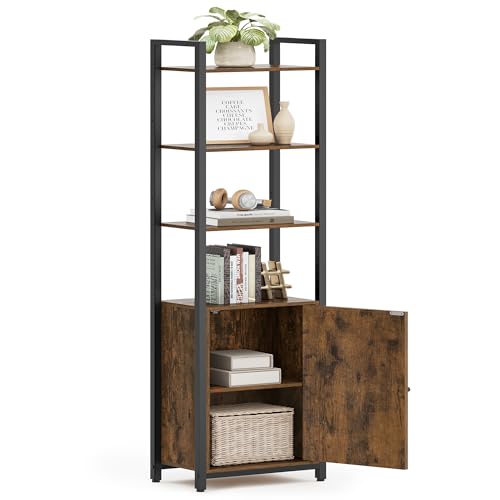 6-Tier Bookshelf with Steel Frame P8424