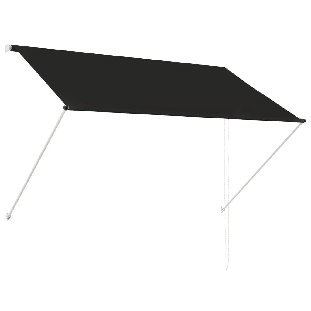 Retractable Awning 78.7"x59.1" Anthracite Q959753