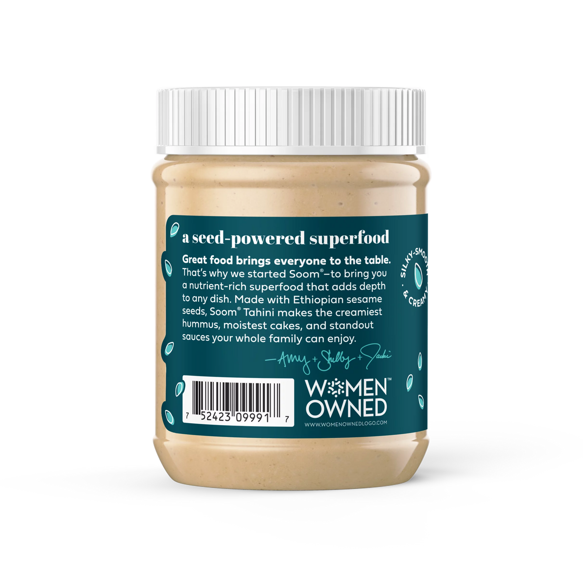Pure Ground Sesame Tahini 11oz 2 Pack I5327