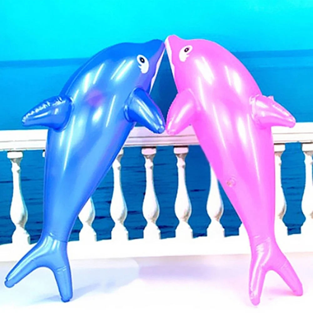 Inflatable Dolphin Fish Beach Swimming Pool Toy Y372929