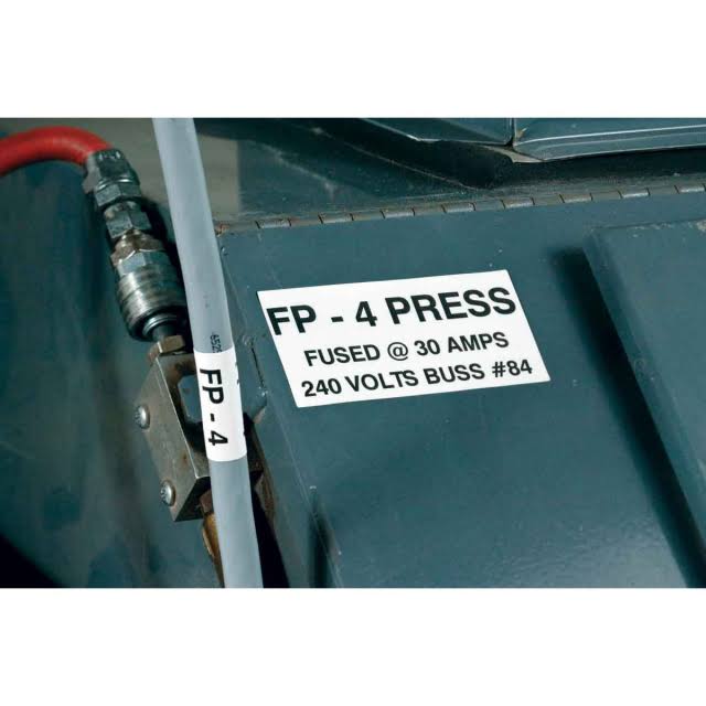 White Polyester Label Cartridge S8537