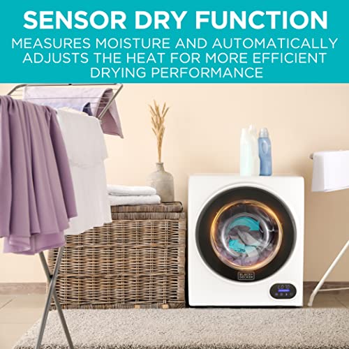 Compact Dryer 4 Modes 13.2 lbs. White D234