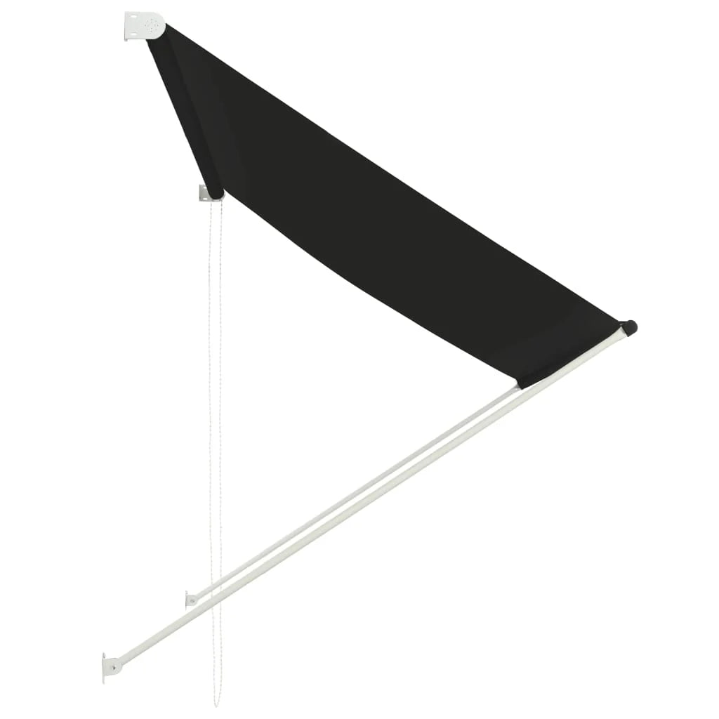 Retractable Awning 78.7"x59.1" Anthracite Q959753