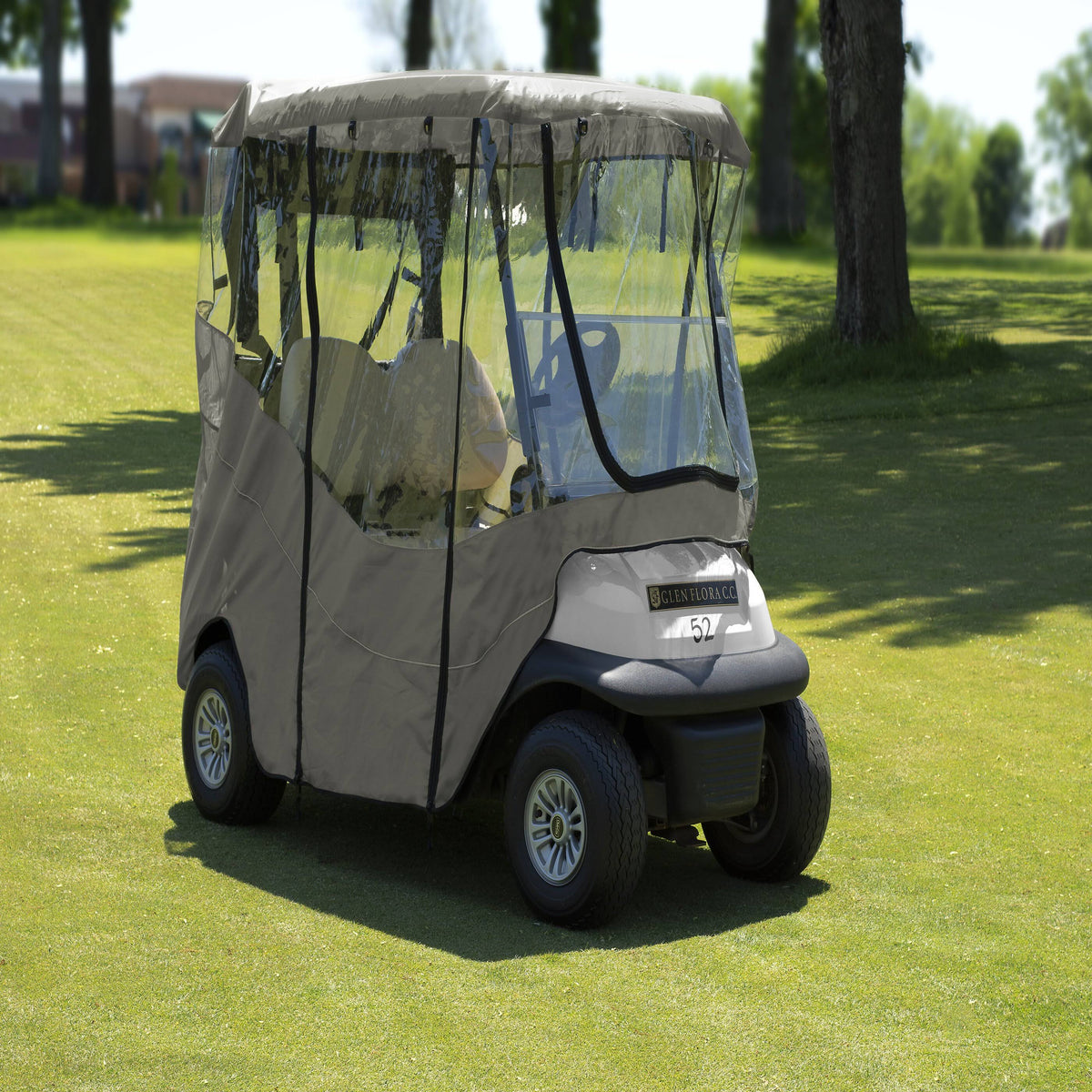 Tan Golf Cart Enclosure D997349
