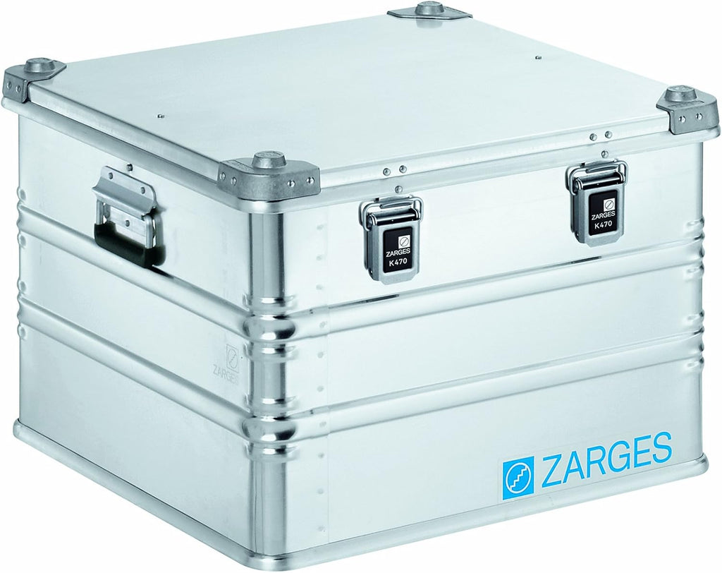 Aluminum Hard Protective Carrying Case, Stackable Storage, Safe Lock Box (44.1 x 28.3 x 18.9 Inches) H5523