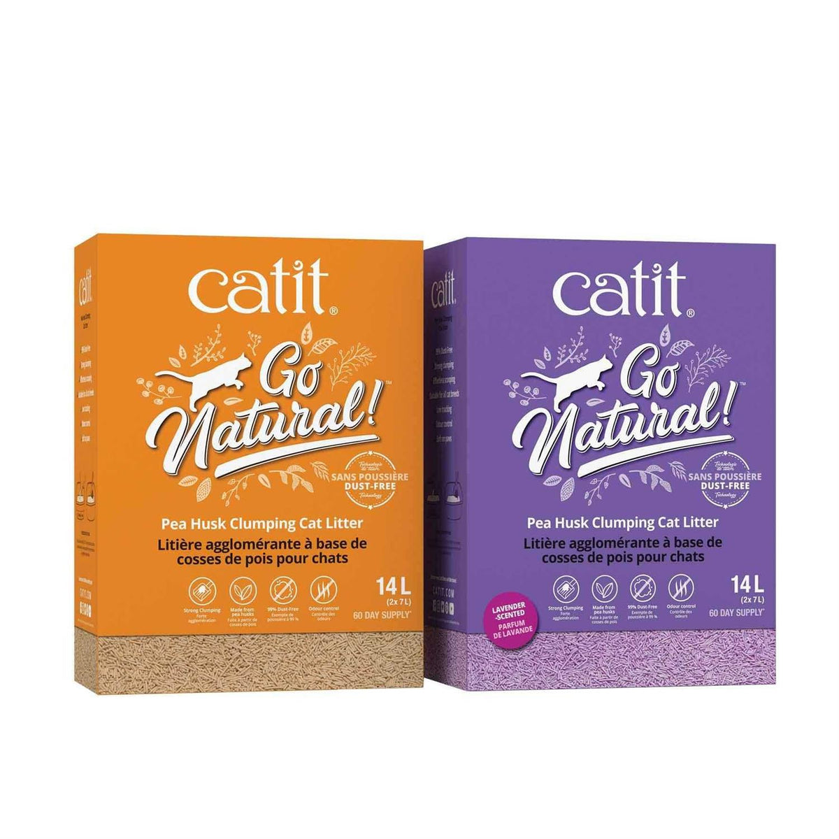 Pea Husk Clumping Cat Litter I294467