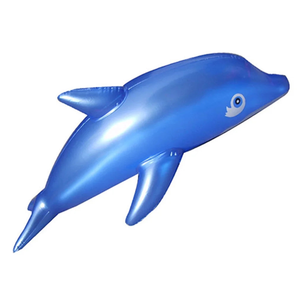 Inflatable Dolphin Fish Beach Swimming Pool Toy Y372929