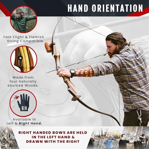 62" Takedown Recurve Bow B9369
