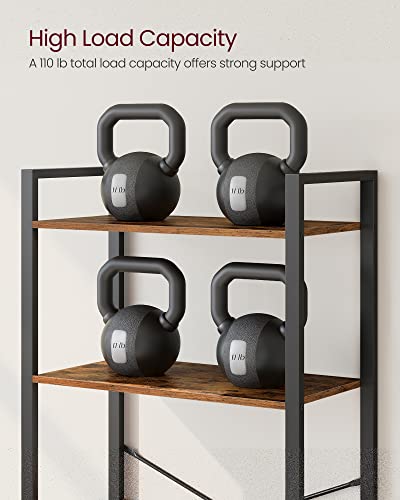 6-Tier Bookshelf with Steel Frame P8424