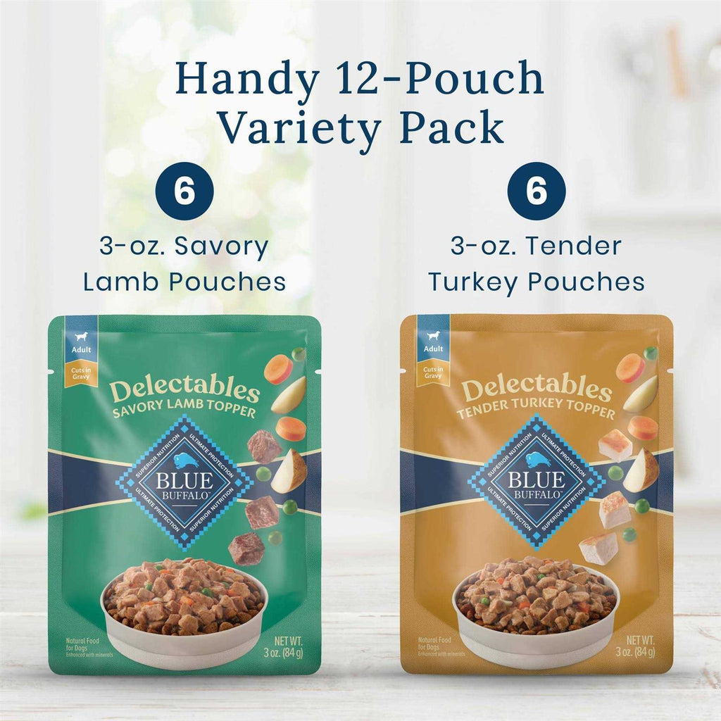 Natural Wet Dog Food Topper Variety Pack N976