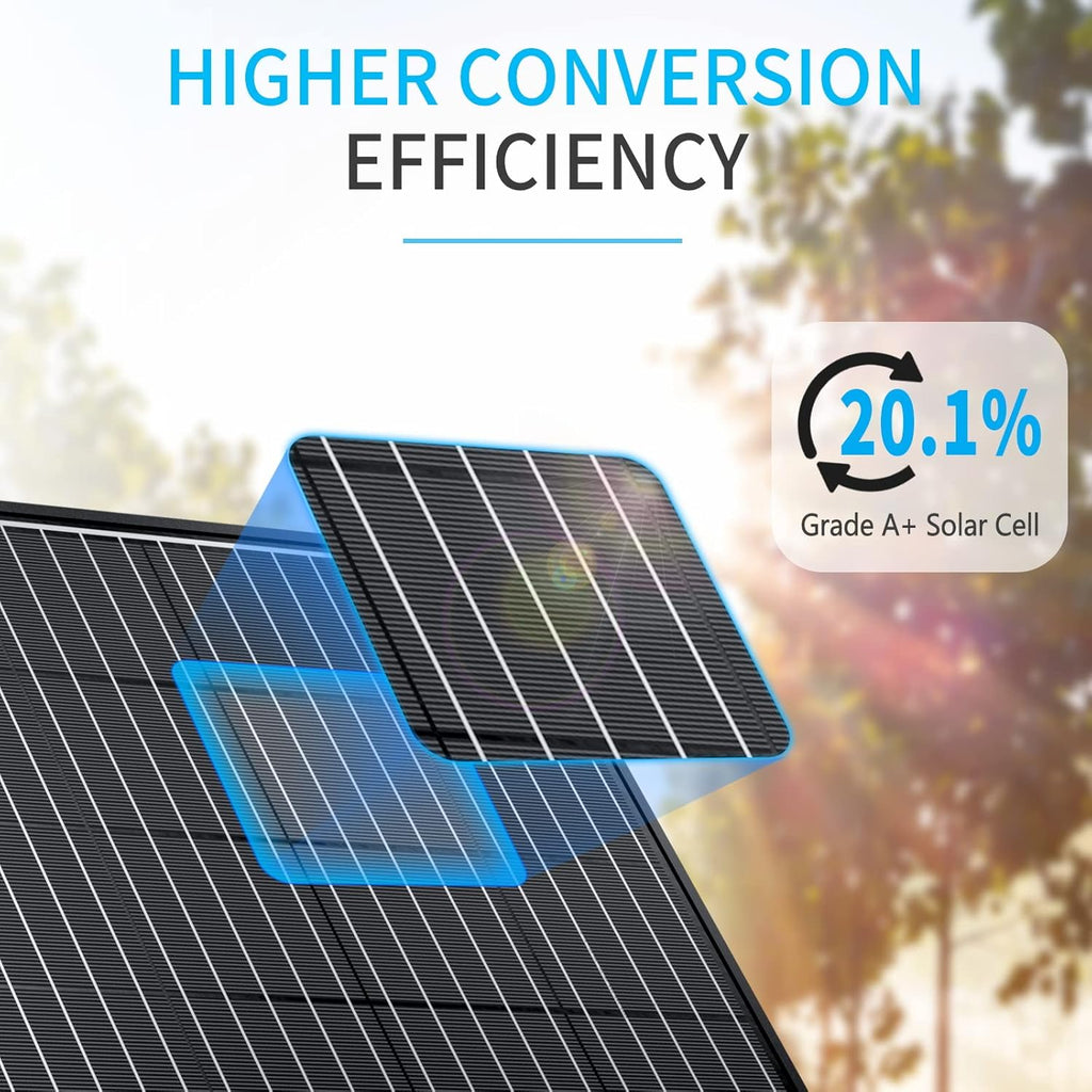 200W Black Monocrystalline Solar Panel I89911