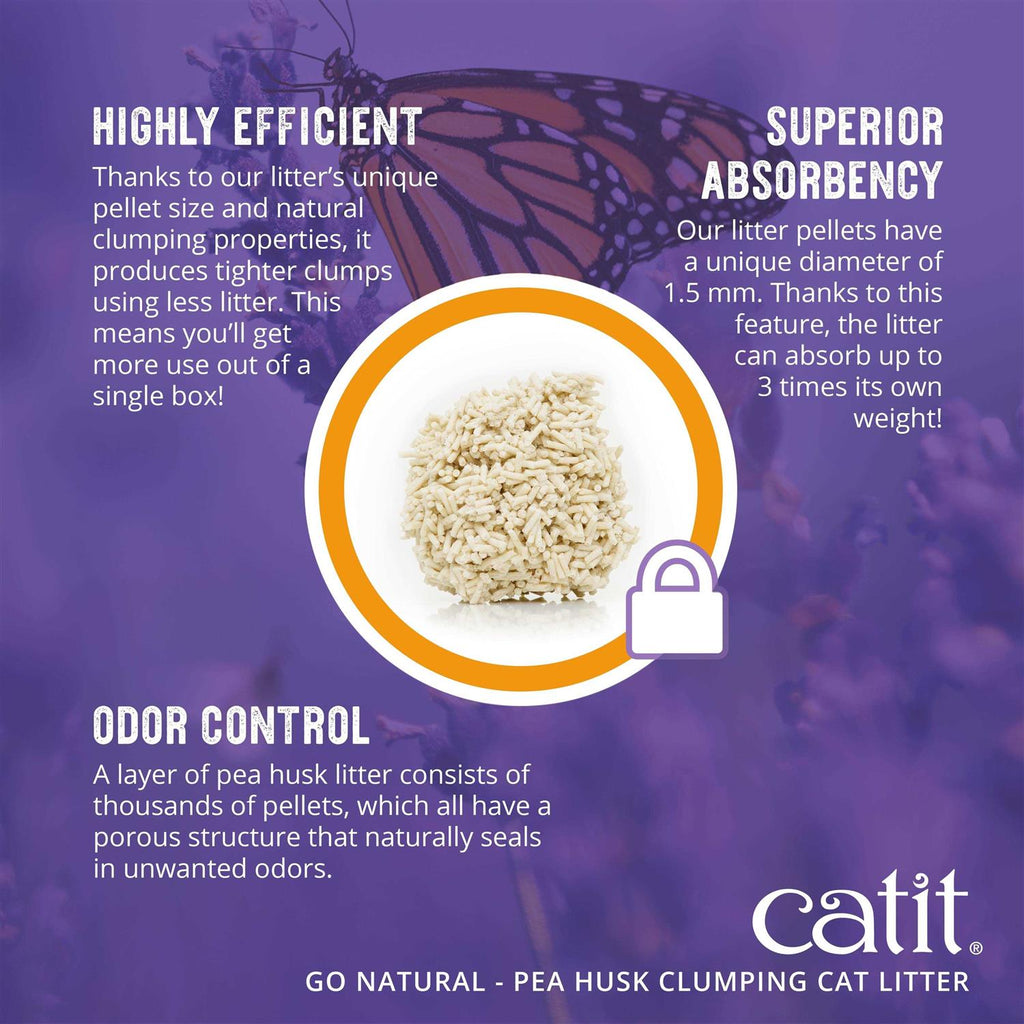 Pea Husk Clumping Cat Litter I294467