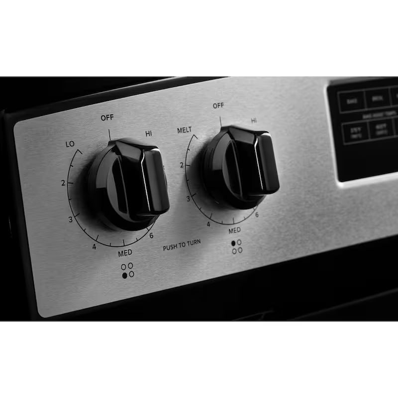4-Element Freestanding Electric Range in Stainless Steel X617