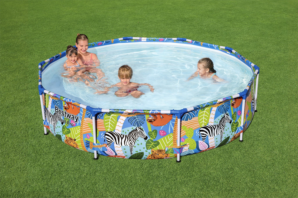 10 ft. x 26 in. Round Metal Frame Above Ground Pool I954