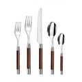Set of 4 Brown Demi Tasse Spoon 5.5 in H197
