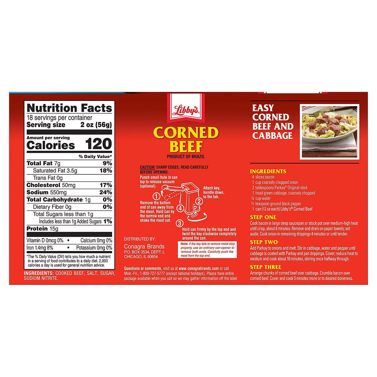 3 pk Corned Beef Y618