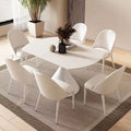 White Leather Dining Chair S96100