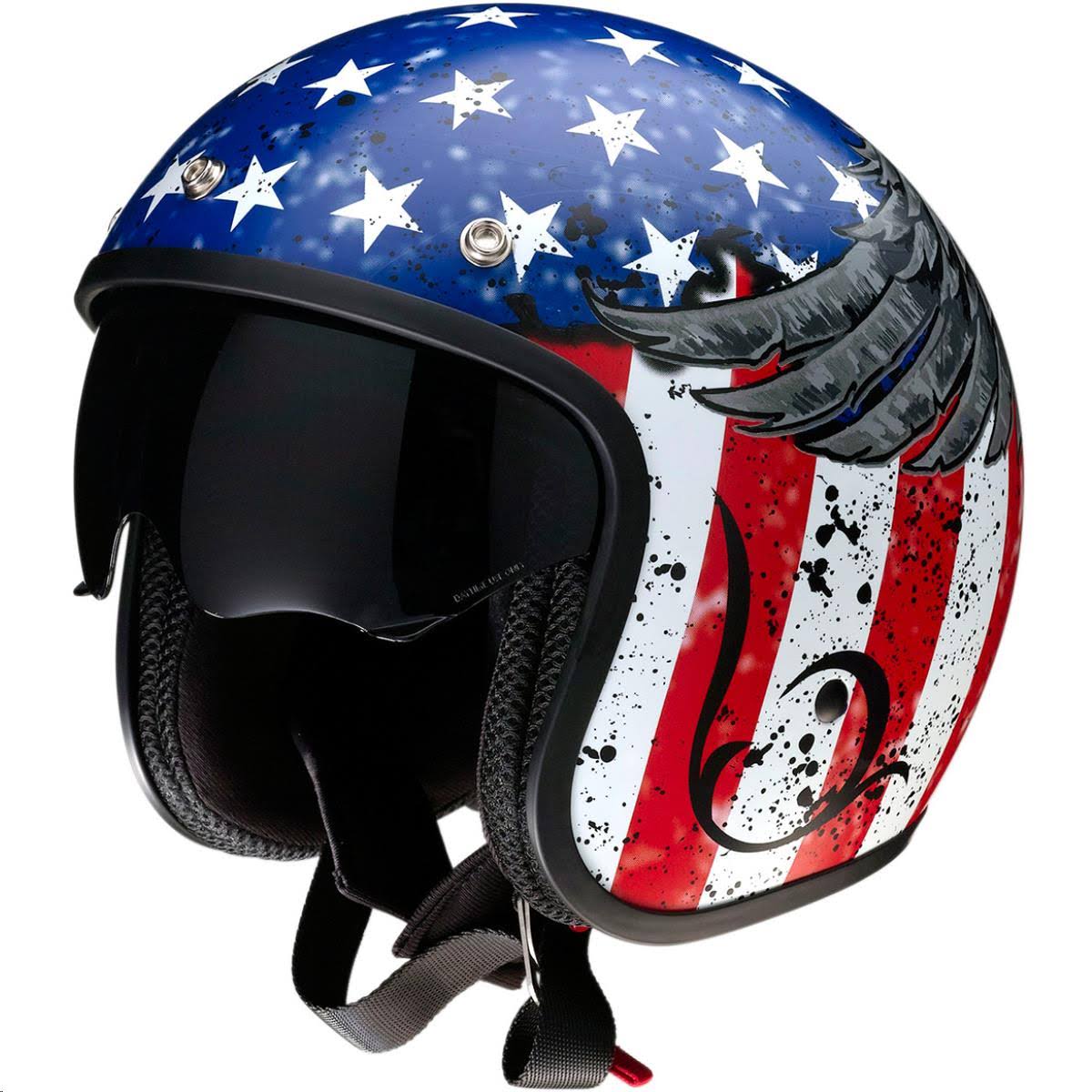 Saturn Open-Face Helmet - Large M5877