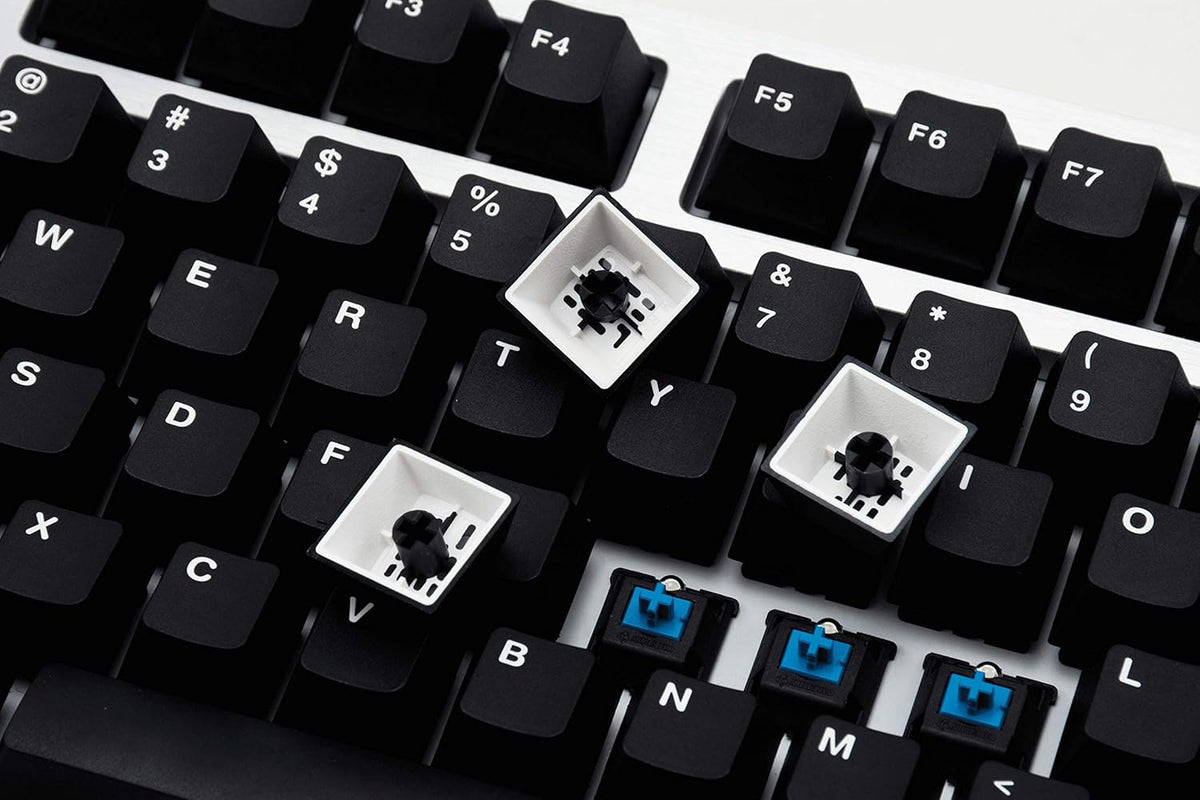 White OEM Profile 108 Keys PBT Keycaps with 6.25U Space Bar H142