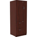 2 Drawer Mahogany Laminate Storage Cabinet T74567