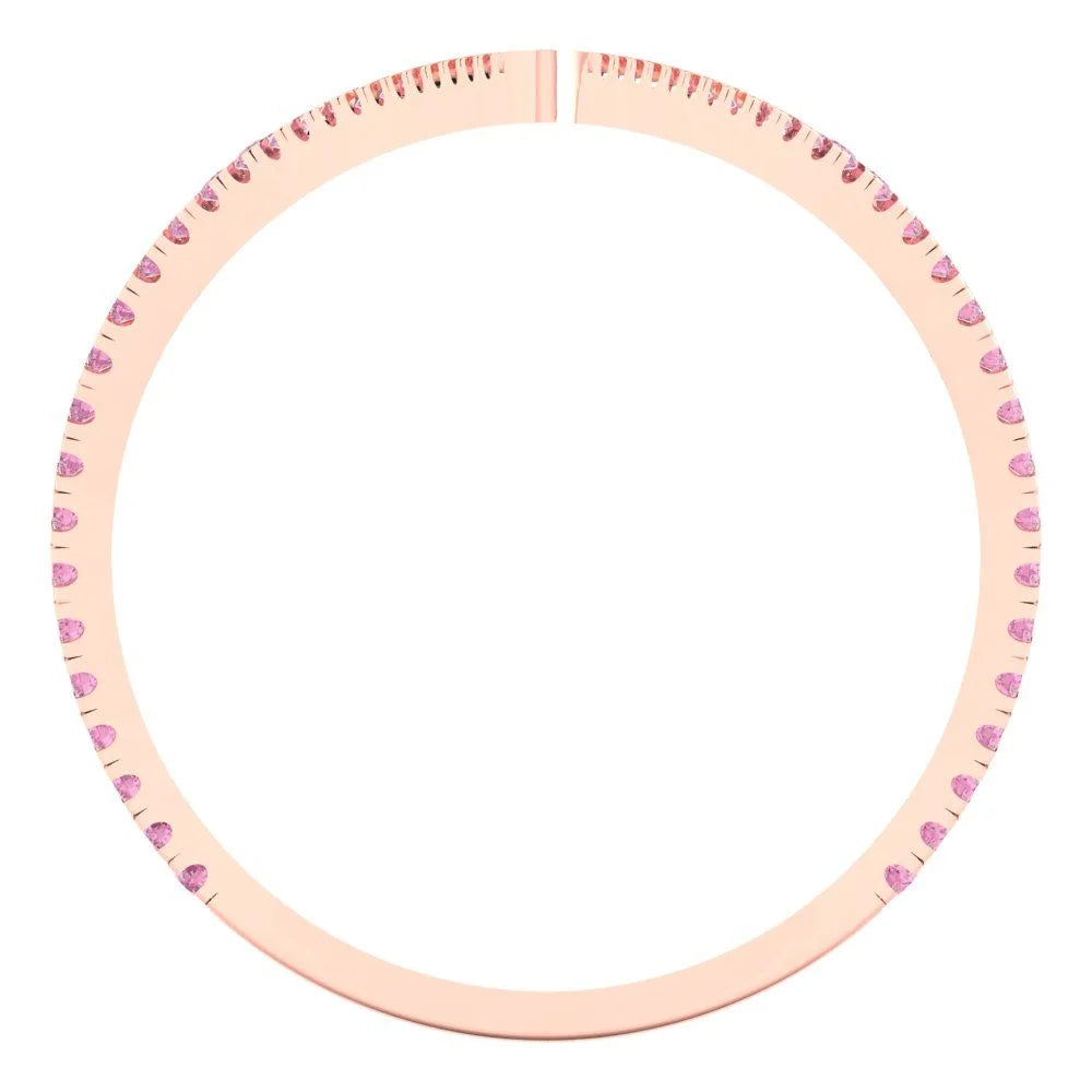 0.52 ct Pink Diamond 14k Rose Gold Ring size 3.75 O29382