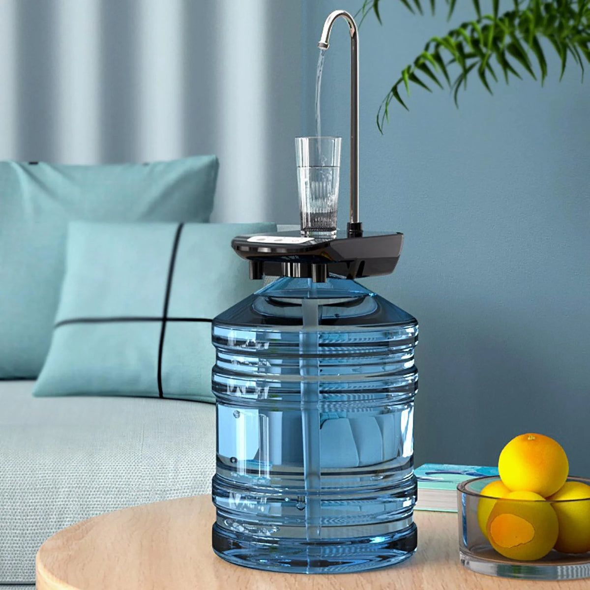 Portable Rechargeable Water Bottle Pump Dispenser Q396