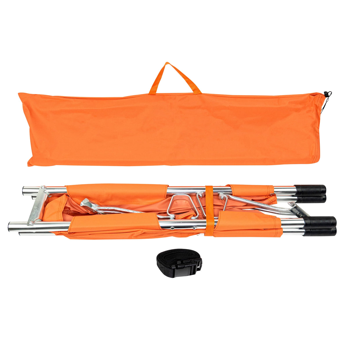 Orange Folding Medical Stretcher F6554