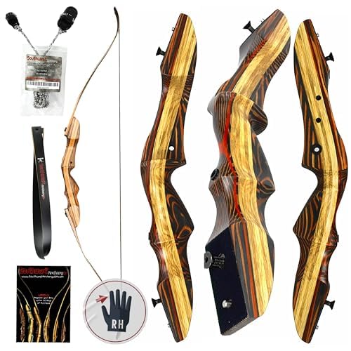 62" Takedown Recurve Bow B9369