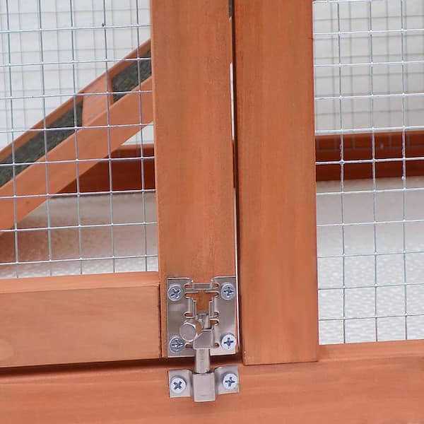 Wooden Chicken Coop with Run H81570