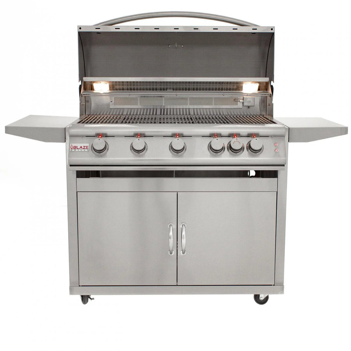 5 Burner Propane Gas Grill with Cart U554176