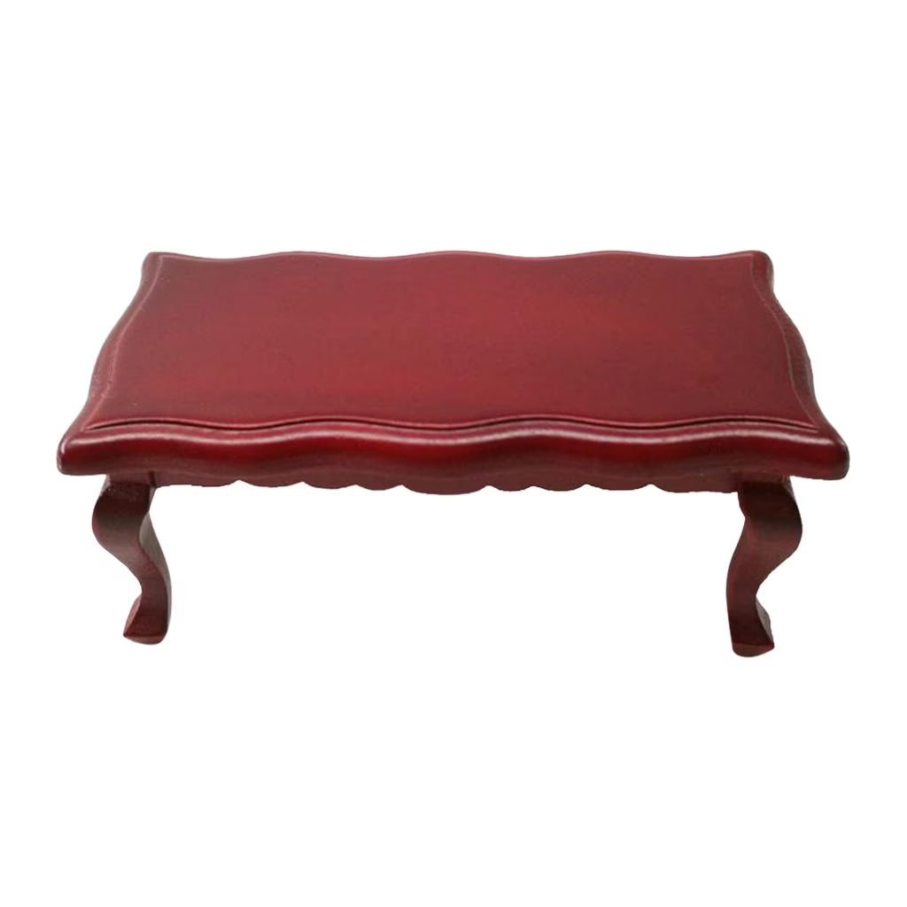 Miniature Walnut Tea Table Dollhouse Furniture D182031